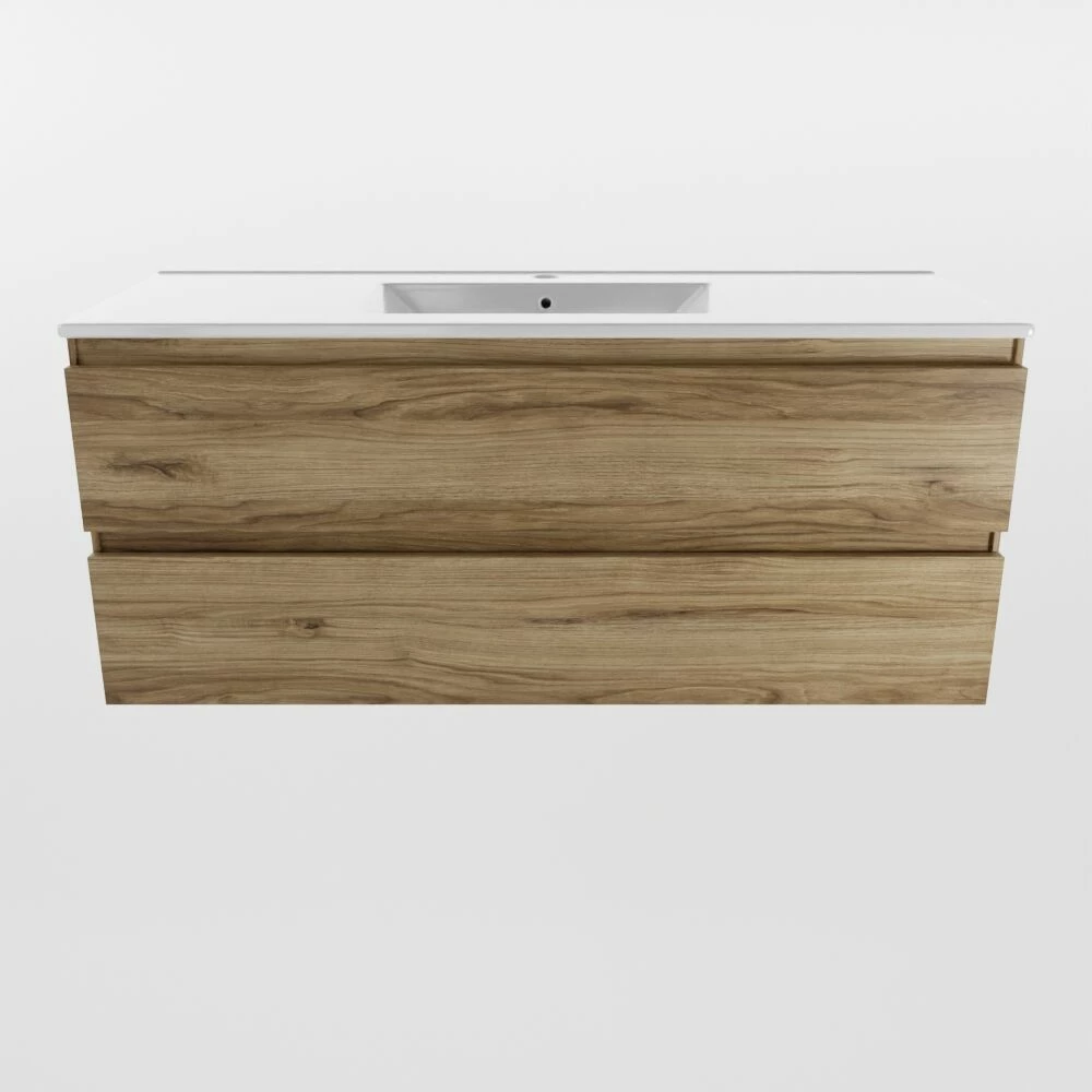 Mondiaz Aivy Badmeubel 120cm Chai Met Wastafel Keramiek Wit Glans 1 Kraangat En Spiegelkast - Afbeelding 5