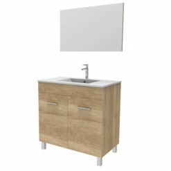 Badstuber Badkamermeubel Resly Eiken 80cm