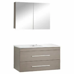 Differnz Style Meubelset 100cm Links Grijs Eiken