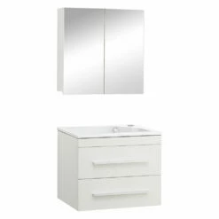 Differnz Style Meubelset 60cm Rechts Mat Wit