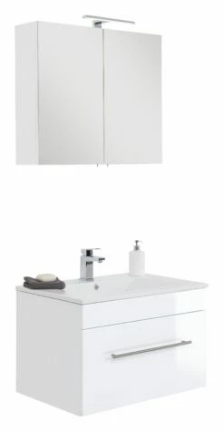 Saniclear Viva Badmeubelset 2-delig 75cm Wit