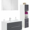 Saniclear Viva Badmeubelset 3-delig 100cm Antraciet