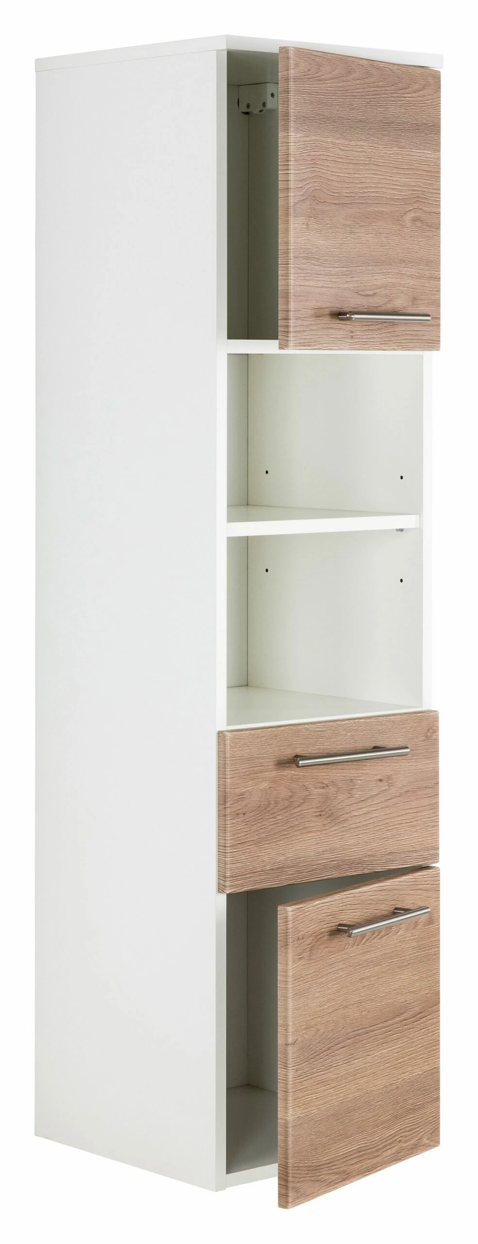 Saniclear Viva Badmeubelset 3-delig 100cm Licht Eiken - Afbeelding 3