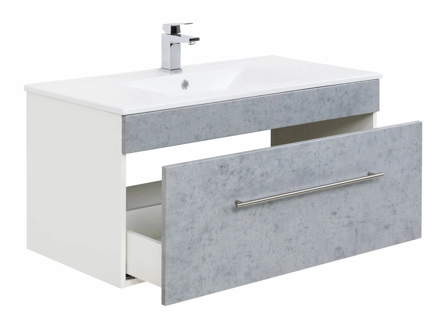 Saniclear Viva Badmeubelset 5-delig 100cm Betongrijs - Afbeelding 7