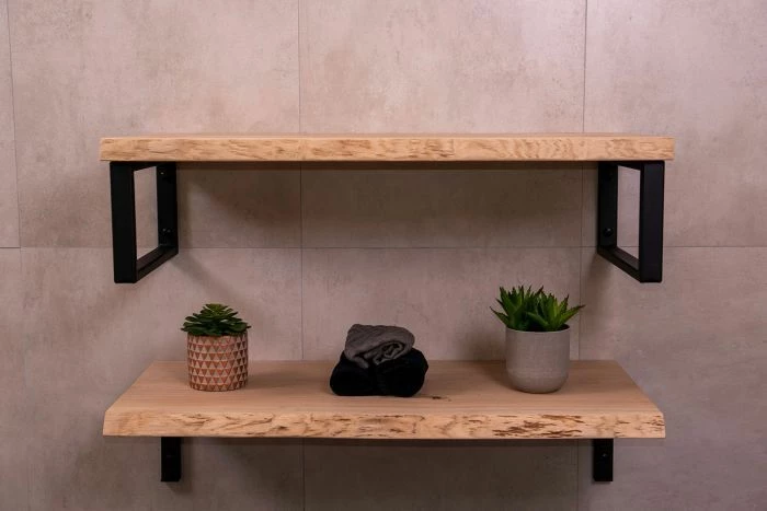 SaniGoods Massief Eikenhouten Badmeubel 100cm